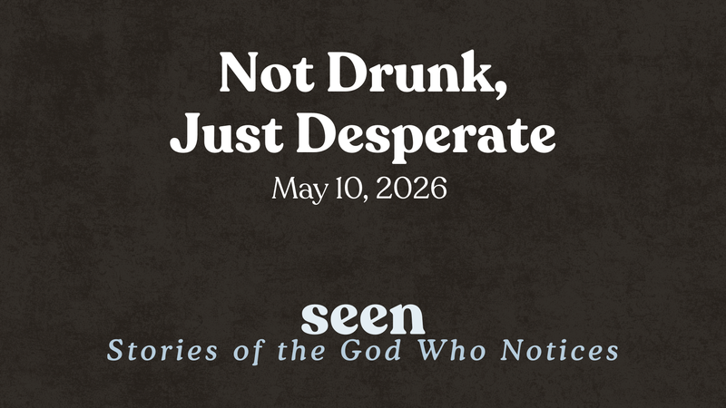 Not Drunk, Just Desperate