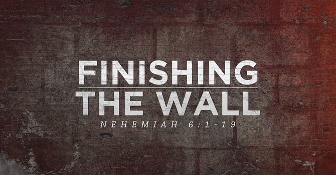 Finishing The Wall