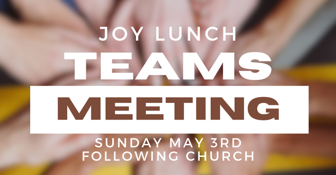 Joy Teams Lunch