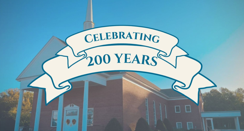 Celebrating 200 Years - Providence Baptist Church