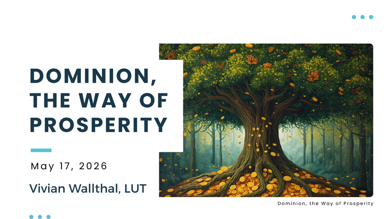 Dominion, The Way of Prosperity