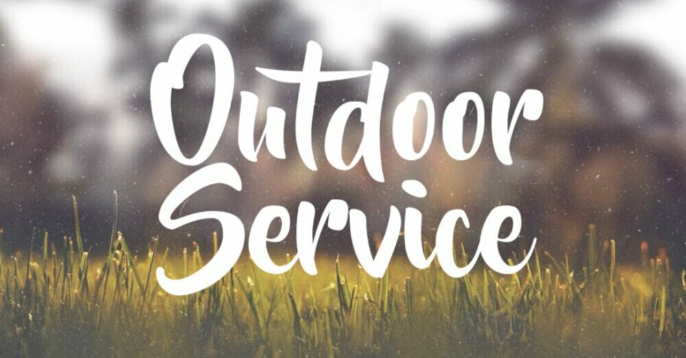 Annual Outdoor Service and Potluck