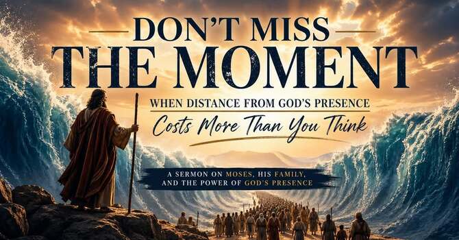 Don't Miss the Moment