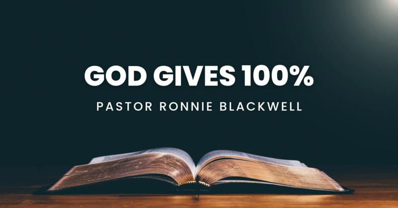 God Gives 100%