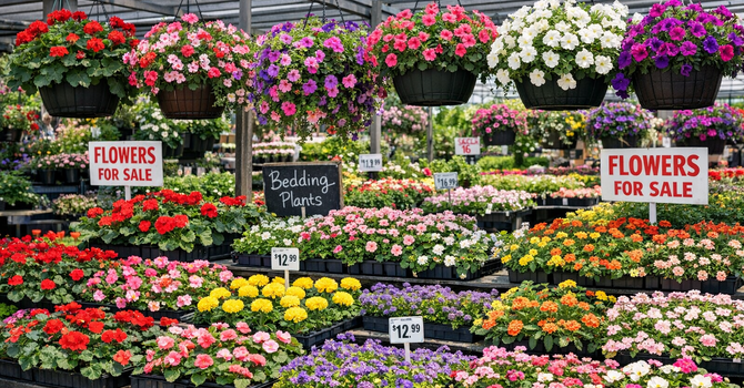 Mother's Day Flower Sale