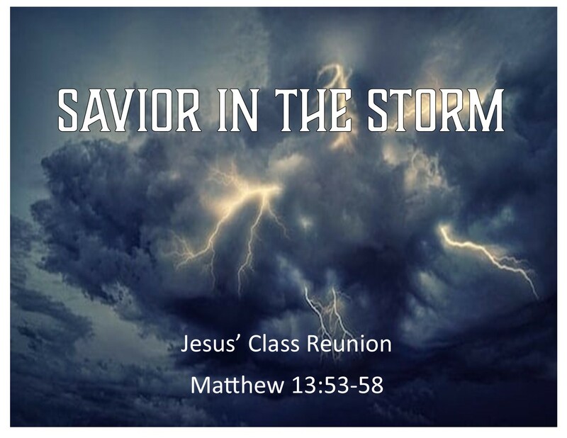 Jesus' Class Reunion