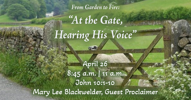 At the Gate, Hearing His Voice