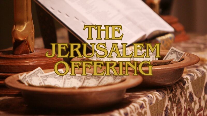 The Jerusalem Offering