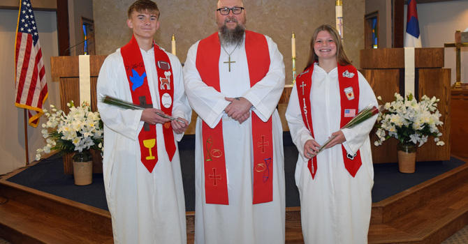 CONGRATULATIONS TO OUR 2026 CONFIRMANDS