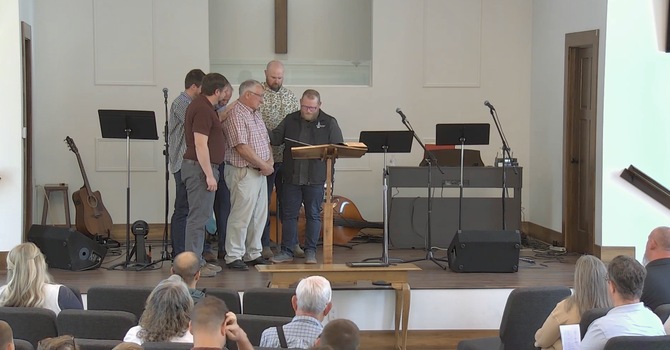FBC Weston Commissions New Deacon & Welcomes Several New Members into Fellowship image