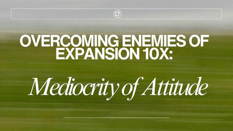 Mediocrity of Attitude