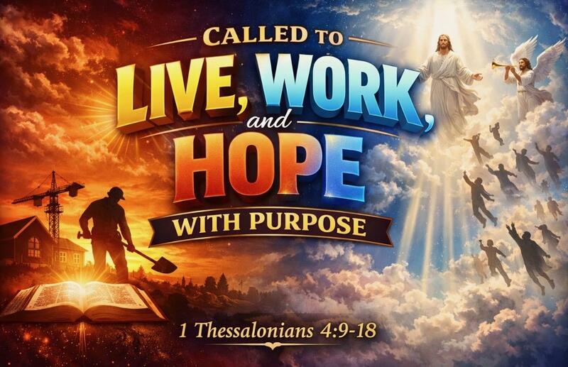 Called To Live, Work, And Hope With Purpose
