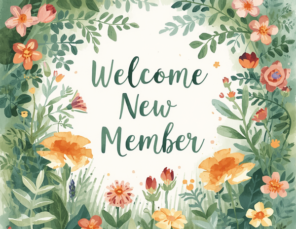 April's Reception of New Members!