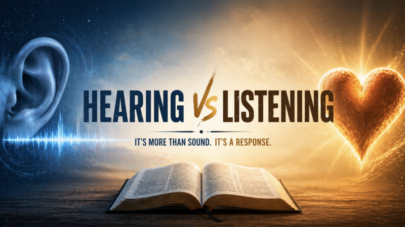 Hearing vs. Listening
