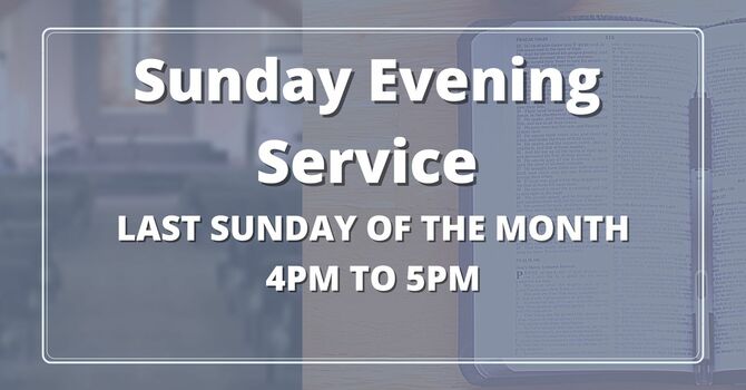 Sunday Evening Service