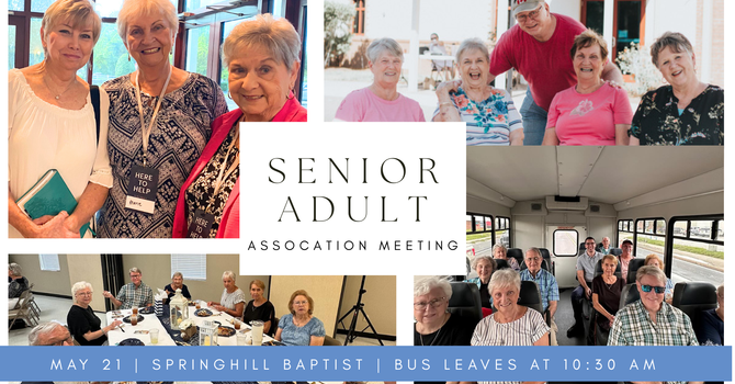 Senior Adult Associational Lunch