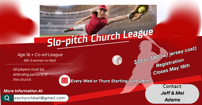 Slo-Pitch Church League image