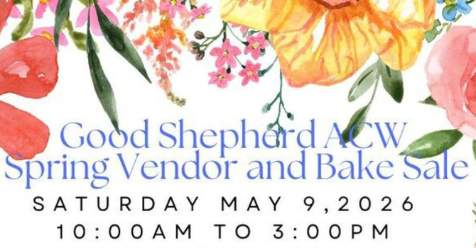 Spring Vendor & Bake Sale