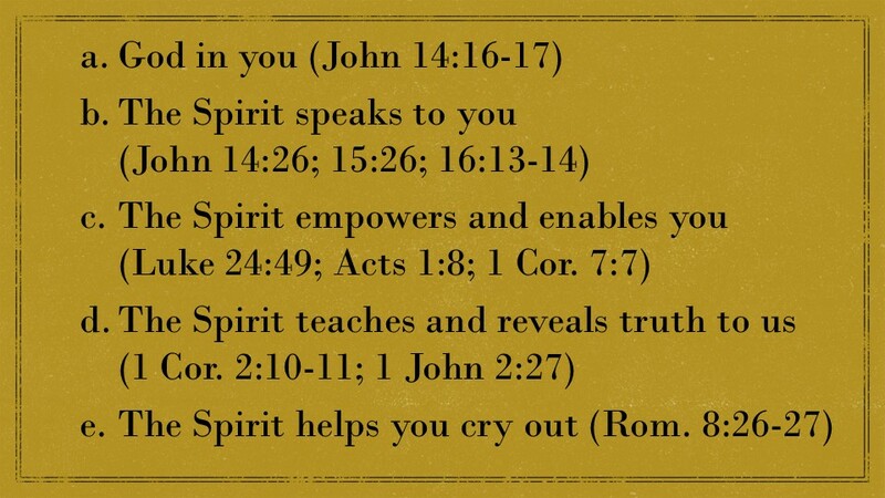 Moved from Slaves to Sons