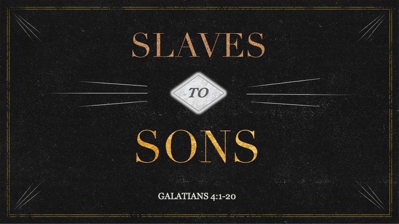 Moved from Slaves to Sons