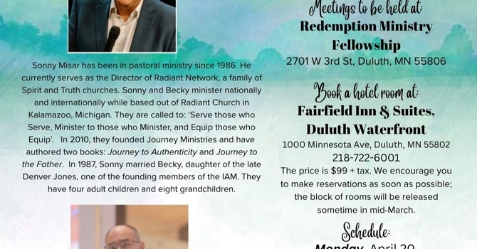 IAM Spring Fellowship / Missionary Updates