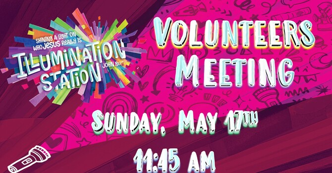 VBS Volunteers Meeting