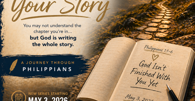 NEW TEACHING SERIES BEGINNING MAY 3, 2026