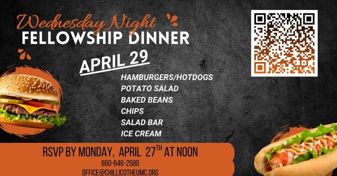 Wednesday Night Fellowship Dinner