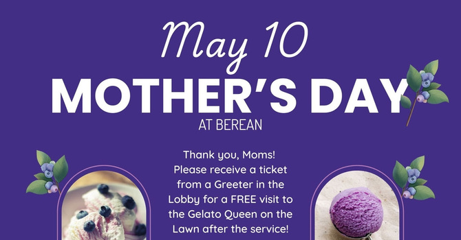 Mother's Day at Berean