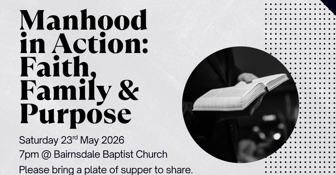 "Manhood in Action: Faith, Family & Purpose"