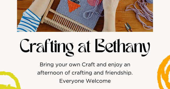 Crafting @ Bethany