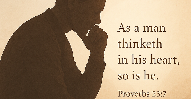 So A Man Thinketh, That He Becomes