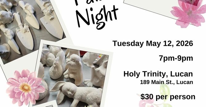 Ceramic / Paint Night