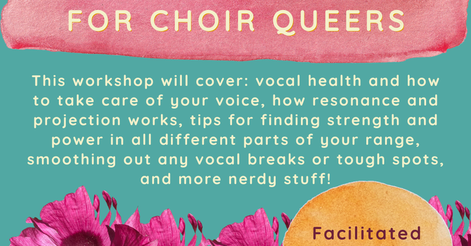 drop in choir/choir workshop