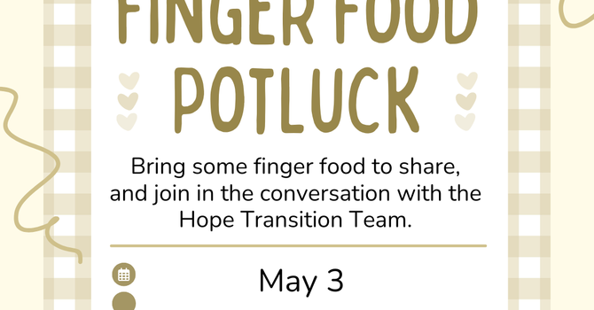 Finger Food Potluck