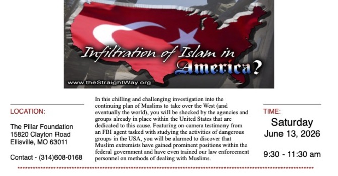 Usama speaking in Ellisville, MO