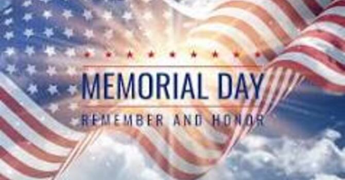 Office Closed for Memorial Day