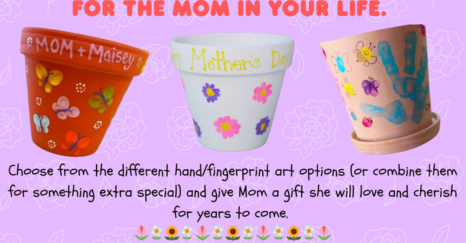 Mother's Day Flower Pots image