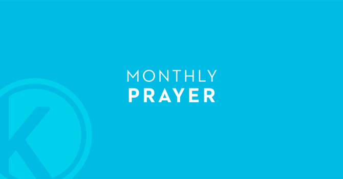 May Monthly Prayer