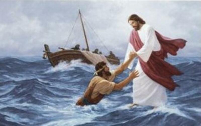 Jesus Walks On Water