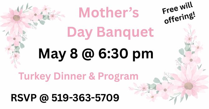 Mother's Day Banquet