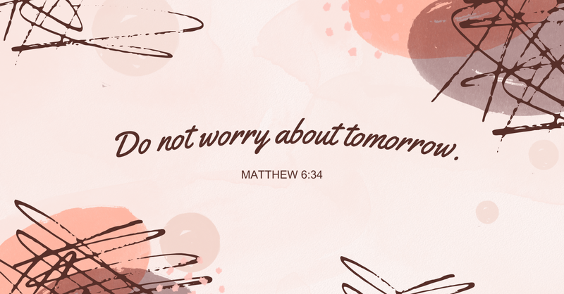 Matthew 6:25-34