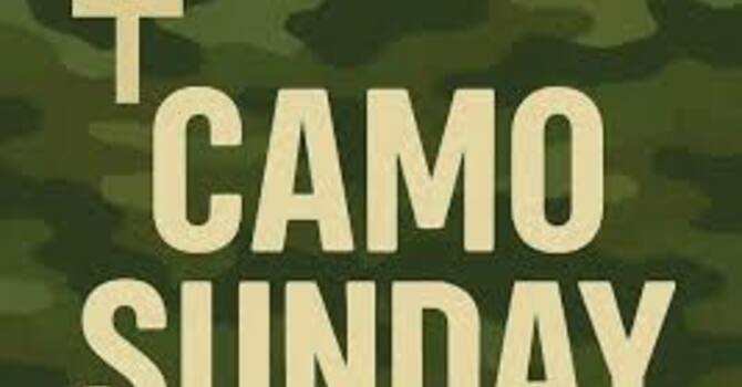 Wear Your Camo to Church Day