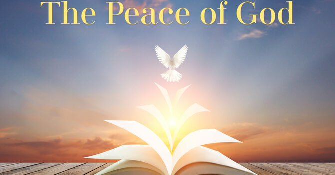 The power of Gods peace