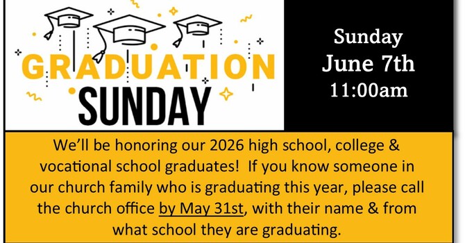 Graduation Sunday
