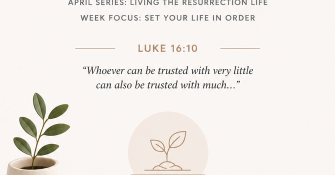 Faithful in Small Things image