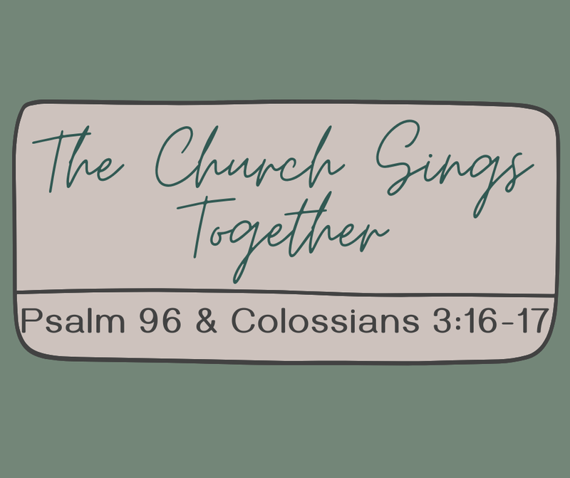 First Baptist Church Kearney MO - Sermon, The Church Sings Together