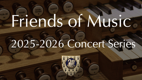 2025-2026 Friends of Music Concert Series