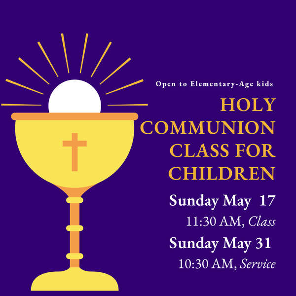 Holy Communion Class for Kids