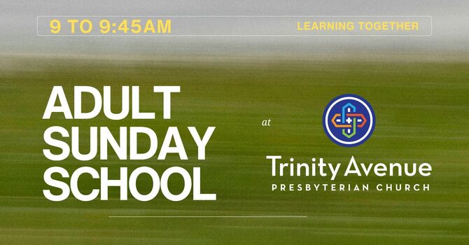 Adult Sunday School